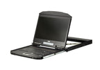 ATEN CL3100NX consola de rack 47 cm (18.5") 1366 x 768 Pixeles Metal, Plástico Negro 1U