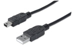 Manhattan 333375 cable USB USB 2.0 1,8 m USB A Mini-USB B 0,48 Gbit/s Negro