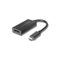Lenovo 4X90Q93303 adaptador de cable de vídeo 0,2 m USB Tipo C DisplayPort Negro – Reacondicionado