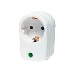 LogiLink PA0078 adaptador de enchufe eléctrico Blanco