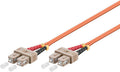 Microconnect FIB222015-2 Cable de fibra óptica e InfiniBand 15 m SC Naranja