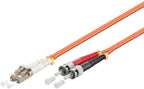 Microconnect FIB412002-2 Cable de fibra óptica e InfiniBand 2 m LC ST Naranja