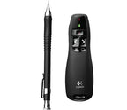 Logitech Wireless Presenter R400 apuntador inalámbricos RF Negro