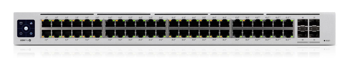 Switch Ubiquiti USW-PRO-48-POE/ 48 Puertos/ RJ45 10/100/1000 PoE/ SFP