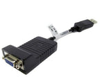 HP 753745-001 adaptador de cable de vídeo 0,2 m DisplayPort VGA Negro