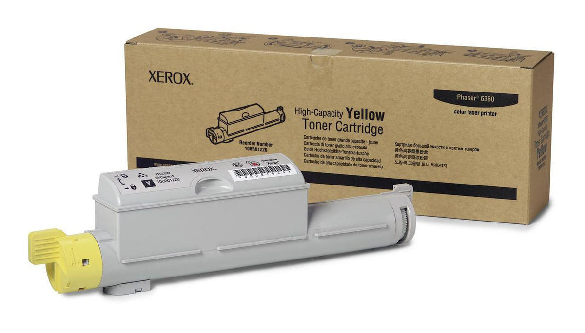 Xerox Toner Yellow High Capacity 106R01220