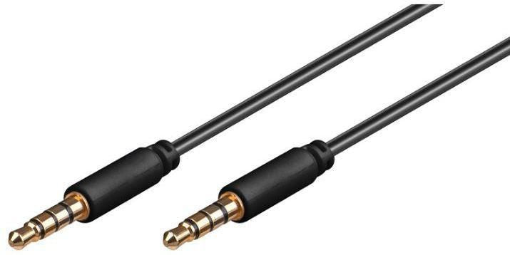 Microconnect IPOD017 cable de audio 1,5 m 3,5mm Negro