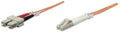 Intellinet 3.0m LC-SC M/M Cable de fibra óptica e InfiniBand 3 m Naranja