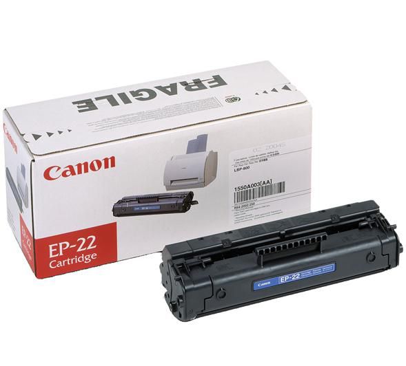 Canon EP-22 cartucho de tóner 1 pieza(s) Original Negro