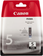 Canon PGI-5BK cartucho de tinta 1 pieza(s) Original Rendimiento estándar Negro