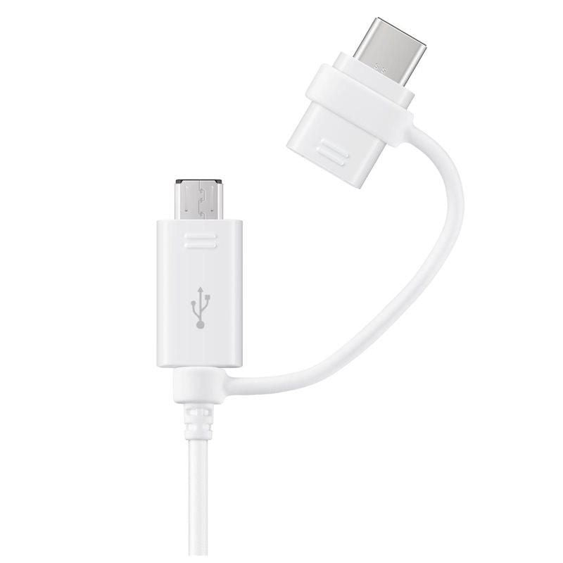 Samsung EP-DG930 cable USB USB 2.0 1,5 m USB A USB C/Micro-USB B Blanco