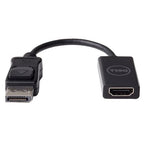 DELL Y4D5R adaptador de cable de vídeo DisplayPort HDMI Negro
