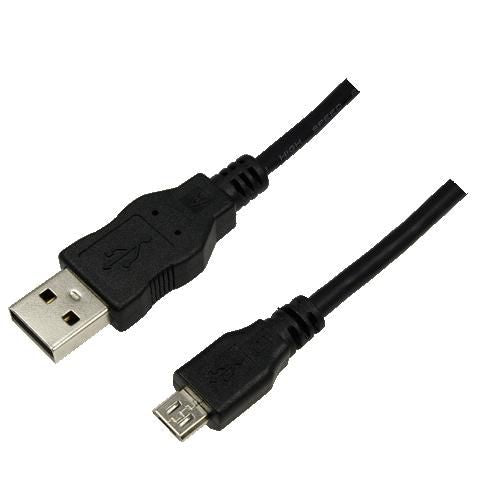 LogiLink 1.8m USB/microUSB cable USB USB 2.0 1,8 m USB A Micro-USB B 0,48 Gbit/s Negro