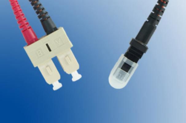 Microconnect FIB322005-4 Cable de fibra óptica e InfiniBand 5 m MTRJ SC Violeta