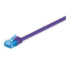 Microconnect V-UTP6A01P-FLAT cable de red Púrpura 1 m Cat6a U/UTP (UTP)