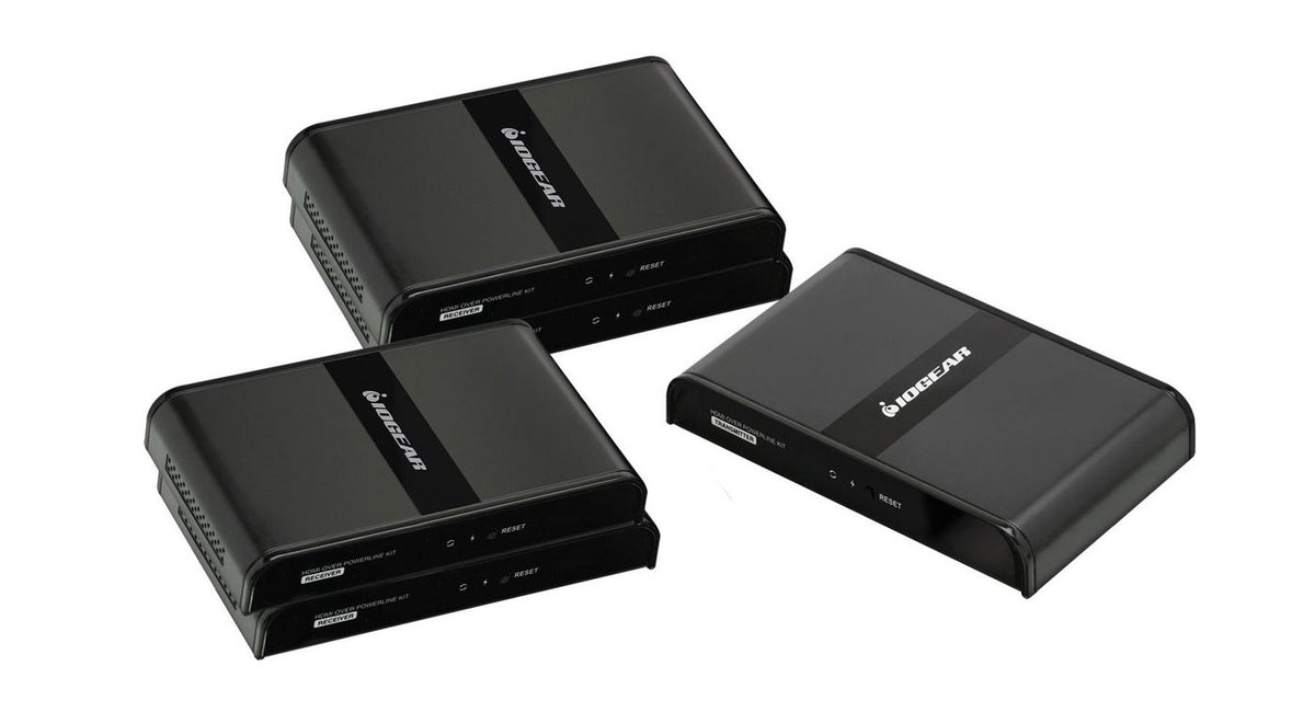 Iogear HDMI Over Powerline PRO Kit GPLHDPROK4