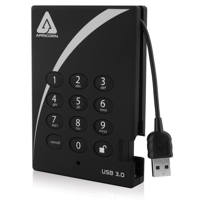 HDD 500GB Apricorn Padlock A25-3PL256-500