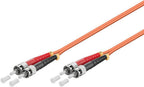 Microconnect FIB112025-2 Cable de fibra óptica e InfiniBand 25 m ST Verde