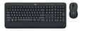 Logitech MK545 Advanced teclado Ratón incluido Universal USB QWERTZ Alemán Negro