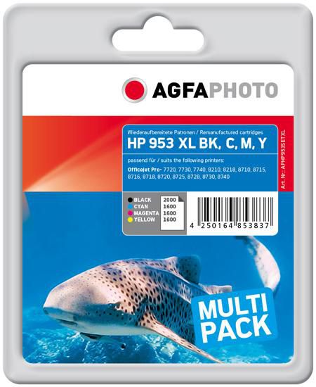 AgfaPhoto Ink, bk,c,m,y APHP953SETXL