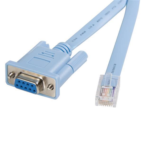 StarTech.com DB9CONCABL6 cable para video, teclado y ratón (kvm) Azul