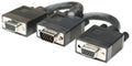 Manhattan 304559 cable VGA 0,015 m VGA (D-Sub) 2 x VGA (D-Sub) Negro