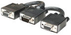 Manhattan 304559 cable VGA 0,015 m VGA (D-Sub) 2 x VGA (D-Sub) Negro
