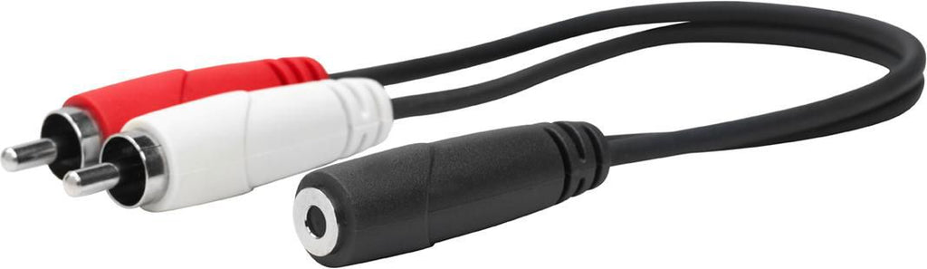 Vivolink PROMJFRCAM0.2 cable de audio 0,2 m 3,5mm 2 x RCA Negro