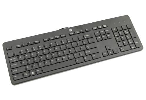 HP 803181-241 teclado Oficina USB Negro – Reacondicionado