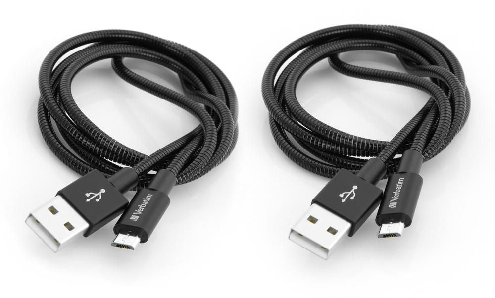 Verbatim 48874 cable USB USB 3.2 Gen 1 (3.1 Gen 1) 1 m Micro-USB A USB A Negro