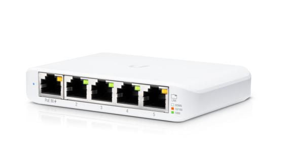 Switch Gestionable Ubiquiti USW-Flex Mini 5 Puertos/ RJ45 10/100/1000 POE