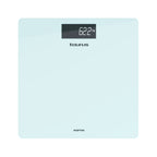 Báscula de baño electrónica Taurus Inception cuadrada Azul claro