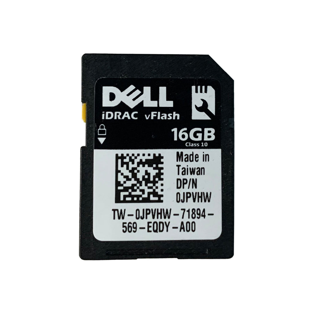 Dell TARJETA SD IDRAC VFLASH DE 16GB JPVHW-RFB – Reacondicionado