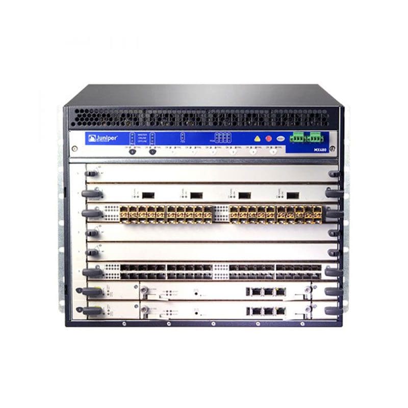 Chasis base Juniper MX480, 1 ventilador MX480BASE-AC-RFB – Reacondicionado