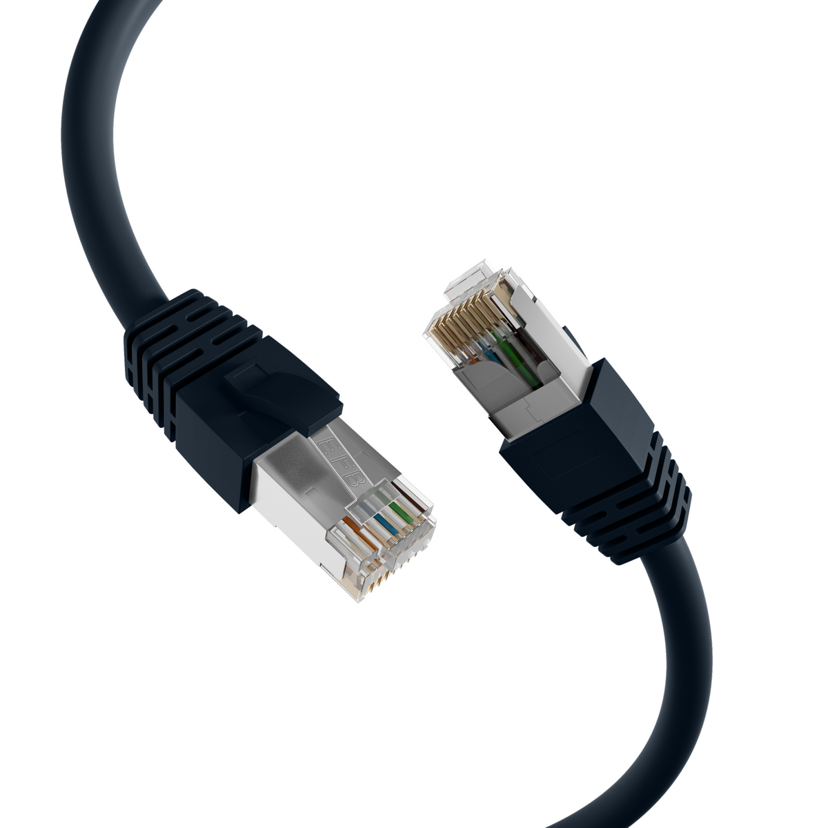 EFB Elektronik K5528SW.5 cable de red Negro 5 m Cat8.1 S/FTP