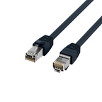 EFB Elektronik K5528SW.5 cable de red Negro 5 m Cat8.1 S/FTP