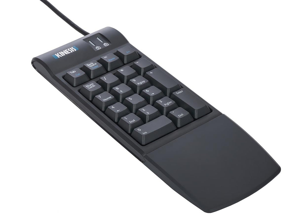 Kinesis Freestyle2 teclado numérico de membrana táctil silencioso y de baja