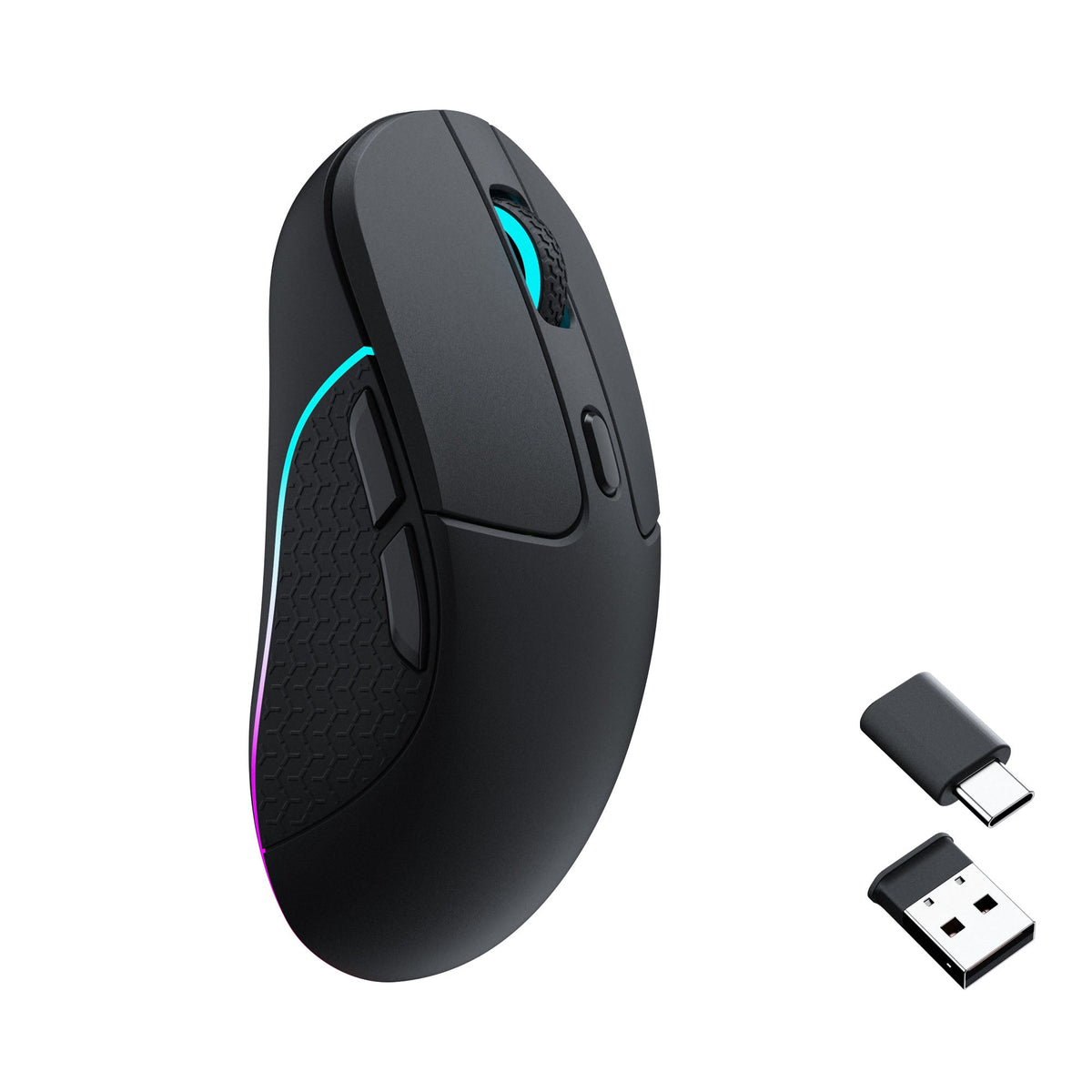 Keychron M3 ratón Gaming Diestro RF Inalámbrico + Bluetooth Óptico 26000 DPI