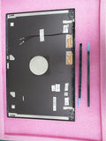 LCD back cover with antenna