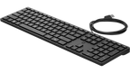 Teclado de escritorio HP con cable, distribución francesa, L96909-051 (2)