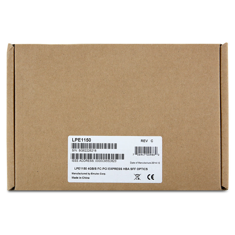 EMC SINGLE CHANNEL 4GB/S FC PCI LPE1150-RFB – Reacondicionado (4)