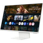 Smart Monitor Samsung M8 M80F S32FM801UU 32'/ 4K/ Multimedia/ Regulable en altura/ Smart TV/ Webcam/ Blanco - LS32FM801UUXDU (3)