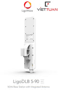 Estación base LigoWave AC con antena sectorial integrada - DLB 5-90ac