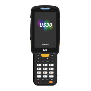 M3 Mobile US30, 2D, SE58, 10.5 cm (4''), Num. Func., hot-swap, BT, Wi-Fi, NFC, Android, negro