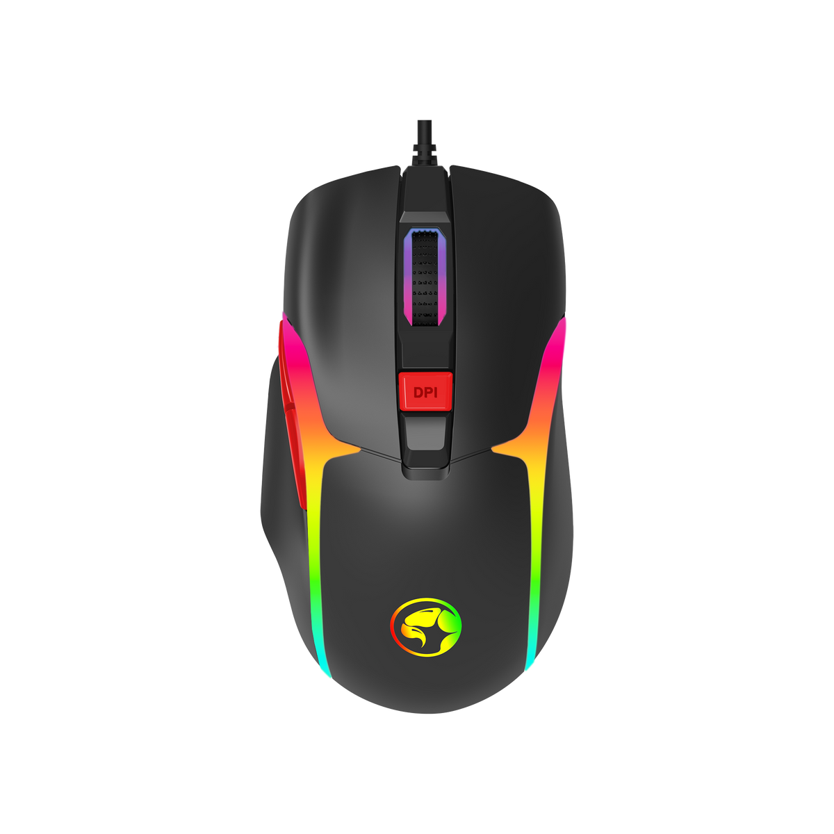 Ratón Marvo M360 Tepo 70 Gaming Diestro Mecánico 12000 DPI