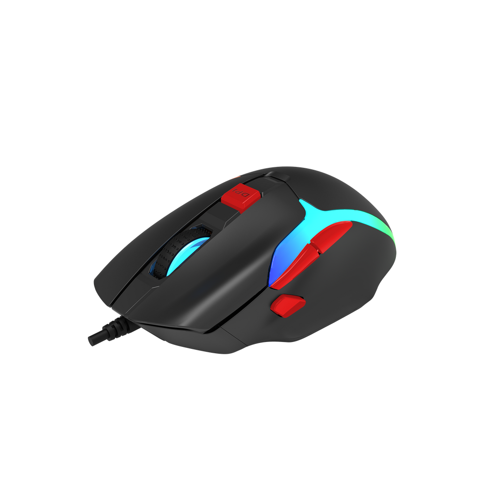 Ratón Marvo M360 Tepo 70 Gaming Diestro Mecánico 12000 DPI