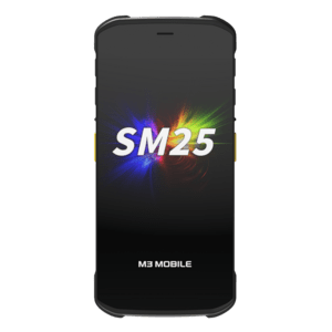 M3 Mobile SM25, pantalla FHD+ de 6", octa-core de 2.4GHz, 8GB RAM, 128GB almacenamiento, lector 2D CM60E, 5G, eSIM, SIM, Wi-Fi 6E, Bluetooth 5.3, NFC, batería de 4000mAh intercambiable en caliente, IP67, MIL-STD-810H, negro.