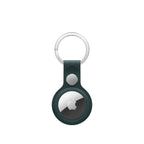 Estuche para Airtag - microtwill, stainless steel - verde oscuro