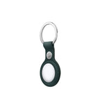 Estuche para Airtag - microtwill, stainless steel - verde oscuro