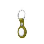 Estuche para Airtag - microtwill, stainless steel - chartreuse